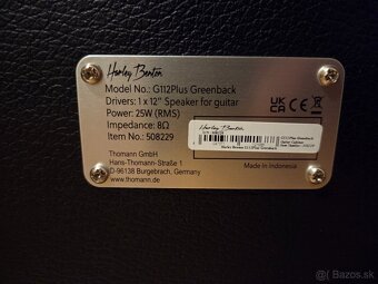 Harley Benton 112 prázdna bedna - 3