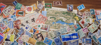 vyše 250 ks známok Európa a svet - 3