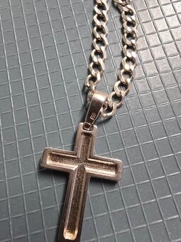 Strieborná retiazka s príveskom - 3