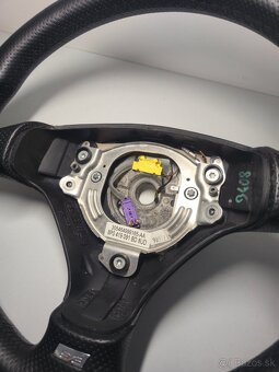 Audi s3 kožený perforovaný volant - 3