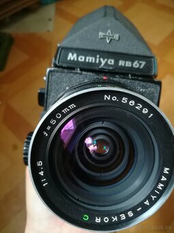 Mamiya RB 67 Professional S & Mamiya 50 mm - 3