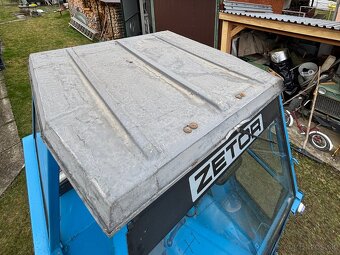 Traktor Zetor 6911 + pluh, kombinator, vlečka, štiepačka - 3
