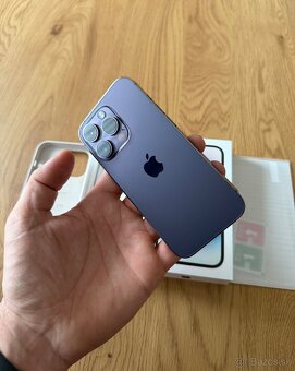 iPhone 14 Pro 128 gb Deep Purple v záruke + príslušenstvo - 3