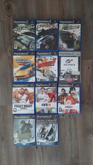 PlayStation 2 Slim SCPH-90004 edícia FIFA + 2x ovládače - 3