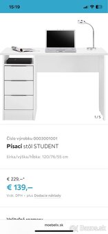 Písací stôl STUDENT - 3