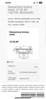 Predám diamantovi brusny kotúč - 3