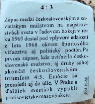 Strieborná medaila hokej s certifikátom Proof - 3