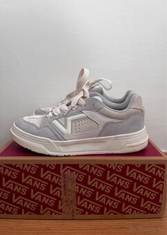 Vans upland tenisky bielo fialkové dámske - 3
