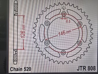 rozeta suzuki 51 zubov - 3