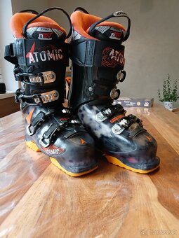 lyžiarky ATOMIC TRACKER 130, ORANGE/black, SHOCKILLA, SKI/WA - 3