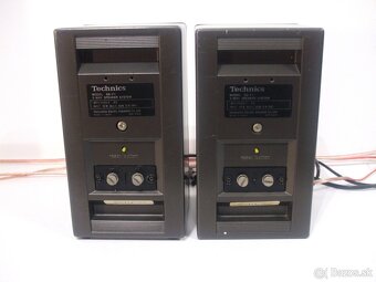 UNIKATNE vzacne VYKONNE 80W iba 21cm vysoke TECHNICS = JAPAN - 3