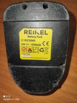 Akú skrutkovač 18v a x akú bateria - 3