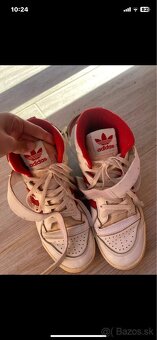 Adidas Forum 84 Mid bielo červené 40 - 3