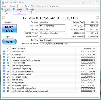 GIGABYTE AORUS Gen4 SSD 2TB - 3