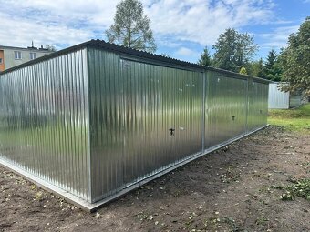 Plechová garáž 12 x 5 m - 3