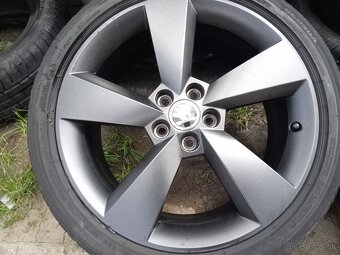 Škoda Fabia,Rapid 17"5x100 originálne hliníkové disky - 3