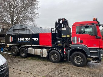 MAN TGS sklápač s hydraulickou rukou HIAB - 3