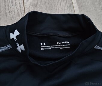 Pánske zimné kompresné tričko Under Armour XL - 3