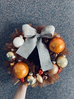 Vianočné vence na dvere 1. - 3