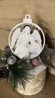 3D tlačené vianočné ozdoby - 3