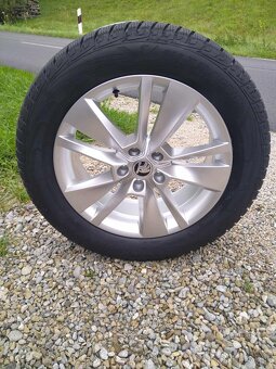 18" zimná sada ŠKODA KODIAQ,VW,SEAT 100 % stav. - 3