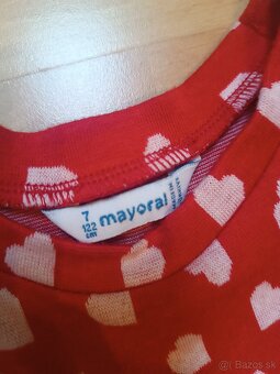 Šaty so srdiečkami :) veľ. 122 - 3