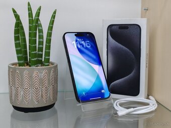 iPhone 15 Pro 128GB Black Titanium | ZÁRUKA 12M - 3