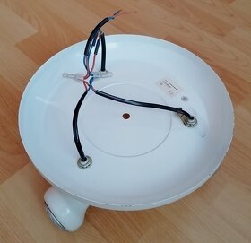 Bodové svietidlo okrúhle, Biela + 3x LED žiarovka - 3