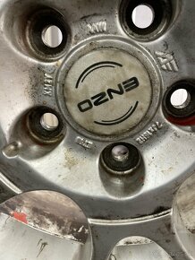 Sada hliníkových diskov aj s pneu 215/55R16 - 3