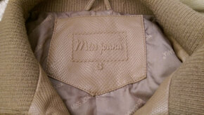 Dámska dievčenská bunda kožená svetlohnedá S Miss Joana - 3