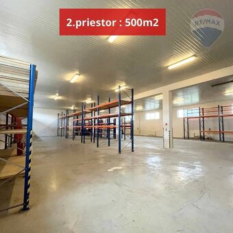 Na prenájom: výrobná hala/ skladový priestor 1021 m2, Galant - 3