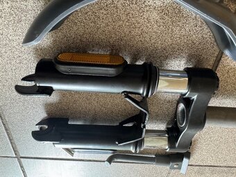 Hydraulická predná vidlica pre Xiaomi + blatnik a stojan - 3