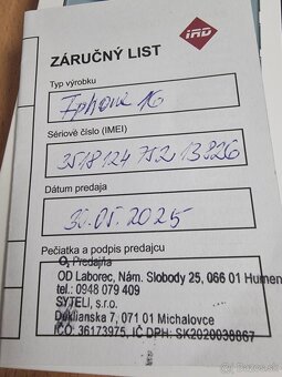 Iphone 16 256GB - 3