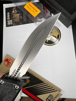 Microtech SCARAB II GEN III D/E-S Stonewash 1180-10 - 3