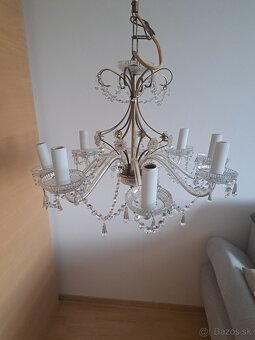 Kryštálový luster + Kryštalová lampa - 3