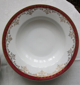 Predám sadu tanierov, karlovarský porcelán-ZĽAVA - 3