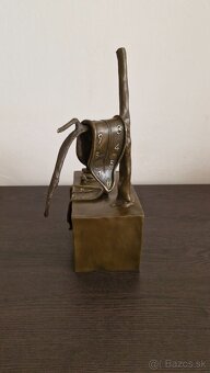 Salvador Dali  - Tekoucí hodiny 2 - bronz - 3