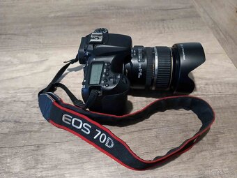 Predám Canon EOS 70D + obj. + prísl. - 3