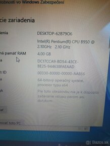 Notebook HP Pavilion g6 Pentium B950 2,1GHz, 4GB, SSD 128GB - 3