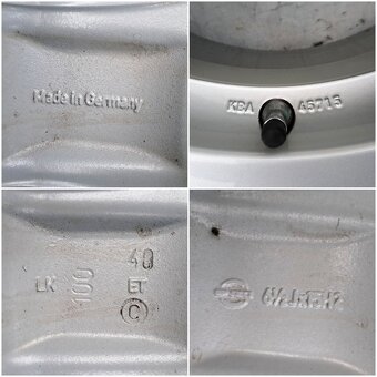 5x100 195 65 R15 Audi VW Škoda Seat Ako Nové Top Stav - 3