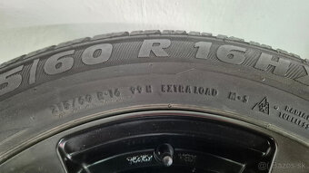 Predám disky s pneu Mazda CX3 Dezent 215/60 R16 5x114,3 - 3