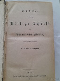 Biblia prekladu Dr. Martina Luthera TOP - 3