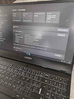 Herný notebook Lenovo Legion Y530-15ICH - 3