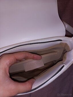 Biela ekokožená kabelka od ukrajinskej značky Katy Soho - 3