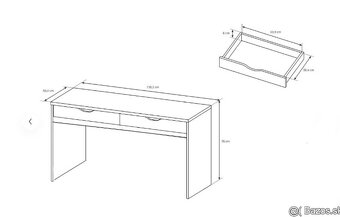 Kancelársky písaci stôl - 3