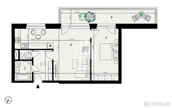 Iba u nás zľava 2-izb. byt v štandarde 71,23 m2 rezidencia - 3
