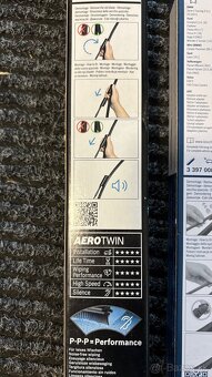 Predám stierače Bosch A620s, Bosch A281H - 3