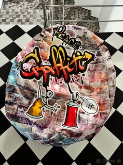 Sedací vak Graffiti - 3