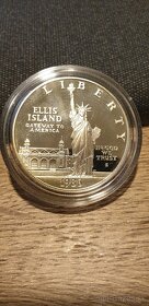 Statue of Liberty Silver Dollar Proof 1986s Strieborná proof - 3
