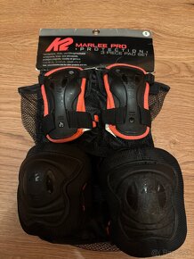 detske inline Korcule FILA NRK 32-35, chranice a prilba - 3